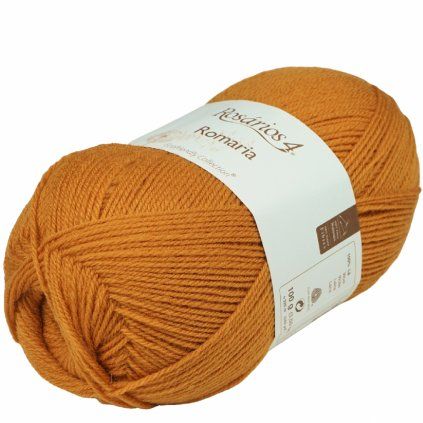 Vlna romaria oranzova caramelo 14 2