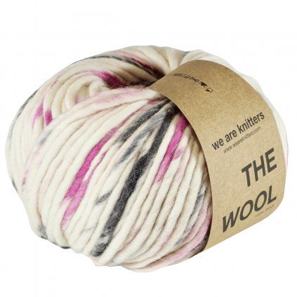 Příze z vlny The Wool melírovaná Flamingo 2