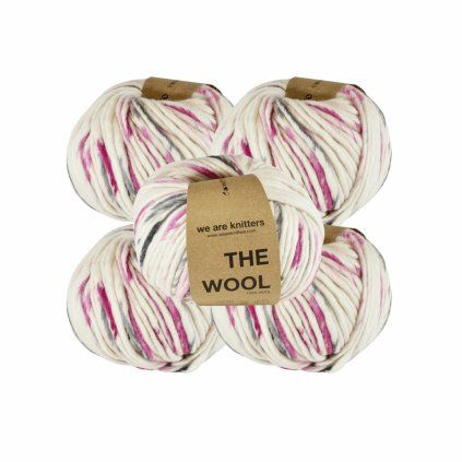 Sada 5x příze The Wool – Flamingo