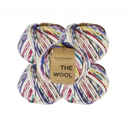 Sada 5x příze The Wool – Hand Painted Sprinkle