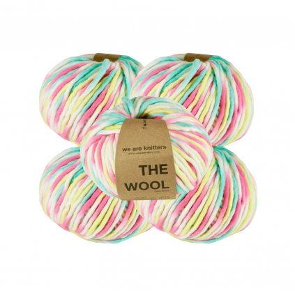 Sada 5x příze The Wool – Neon Marsmallow