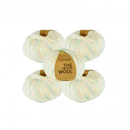 Sada 5x příze The Petite Wool – Marshmallow