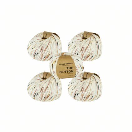 Sada 5x příze The Pima Cotton – Sprinkle Beige