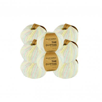 Sada 8x příze The Pima Cotton – Marshmallow