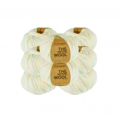 Sada 8x příze The Petite Wool – Marshmallow
