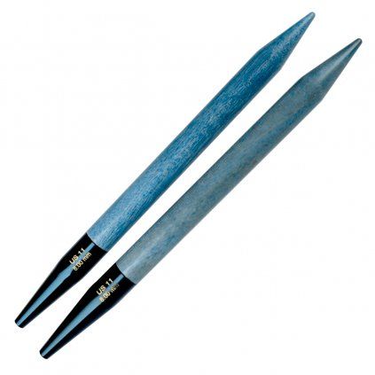 Kruhové výměnné jehlice Lykke 8 mm modrá Indigo