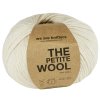 Příze z vlny The Petite Wool bílá Ivory 1