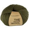 Příze z vlny The Petite Wool olivová Olive 1