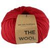Příze z vlny The Wool červená Bright Red 1