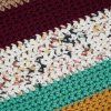 Háčkovaný úplet z pima bavlny na pletení The Pima Cotton melírovaná Sprinkle Beige