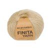 Příze Finita Yarn z merino vlna a baby alpaky – hnědá Beige 1