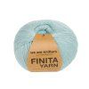 Příze Finita Yarn z merino vlna a baby alpaky – modrá Aquamarine 1