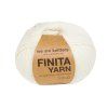 Příze Finita Yarn z merino vlna a baby alpaky – přírodní bílá Natural 1