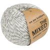 Příze The Mixed Yarn z vlny a bavlny šedá Grey 2