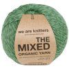 Příze The Mixed Yarn z vlny a bavlny zelená Forest Green 1